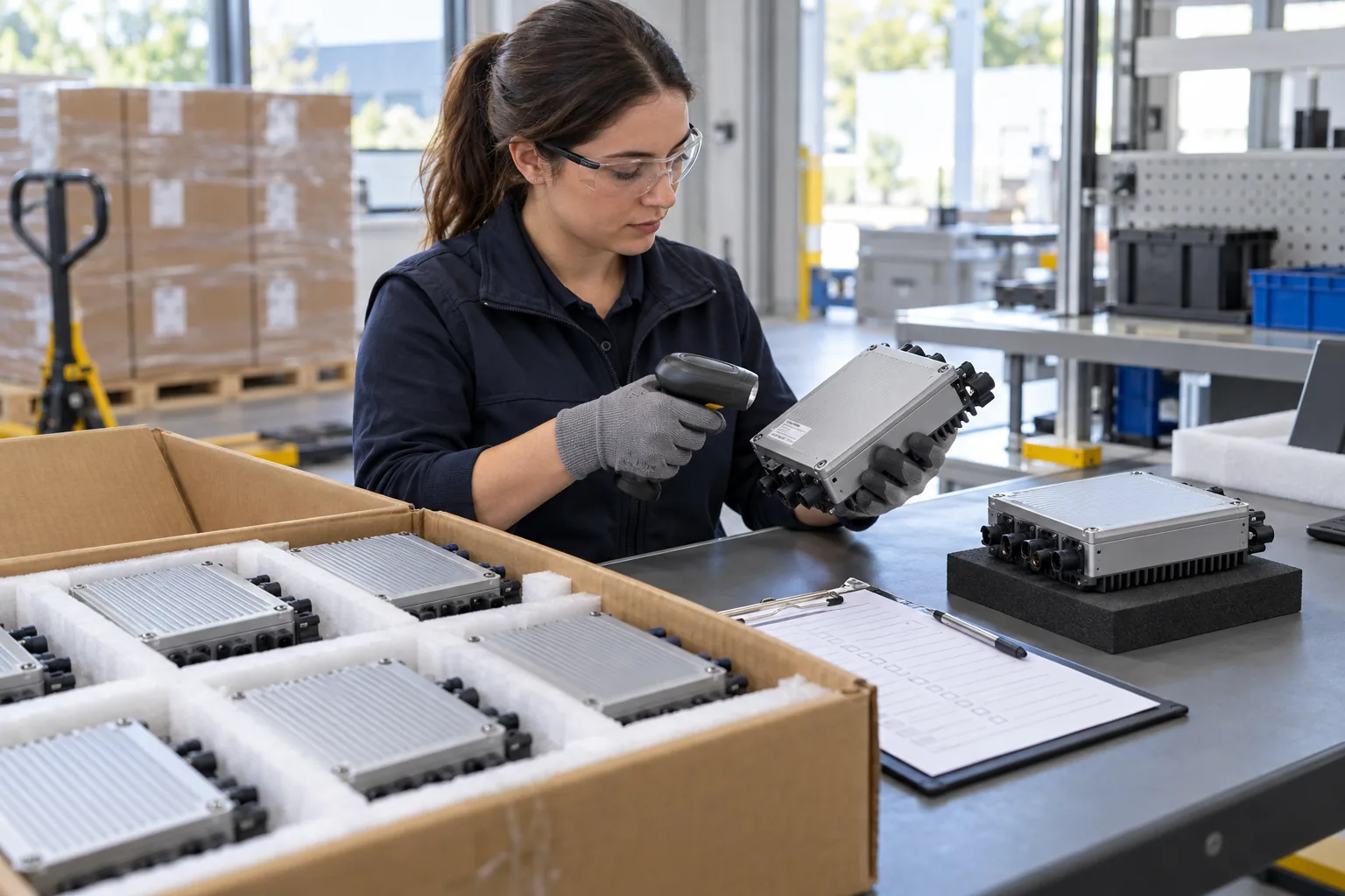 Microinverter Batch Acceptance Sampling: A Distributor’s ISO 2859-1 Inspection Plan