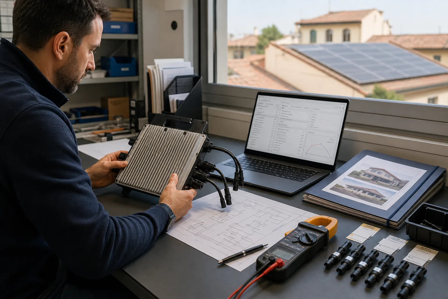 Italy CEI 0-21 Microinverter Procurement: A Supplier Document Checklist