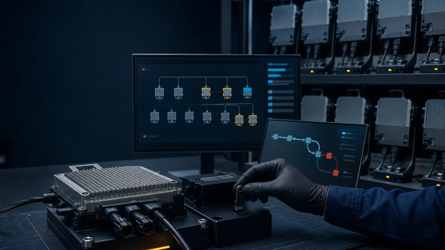 Microinverter Firmware Updates: Change Control for Distributor Fleets