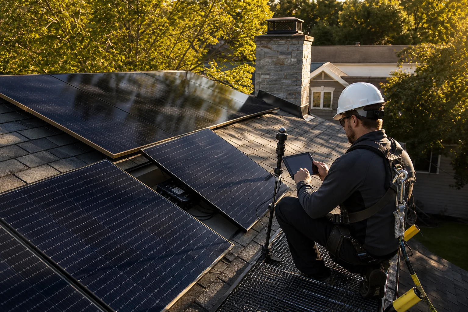 How to Survey Partial Shading Before Quoting a Microinverter System