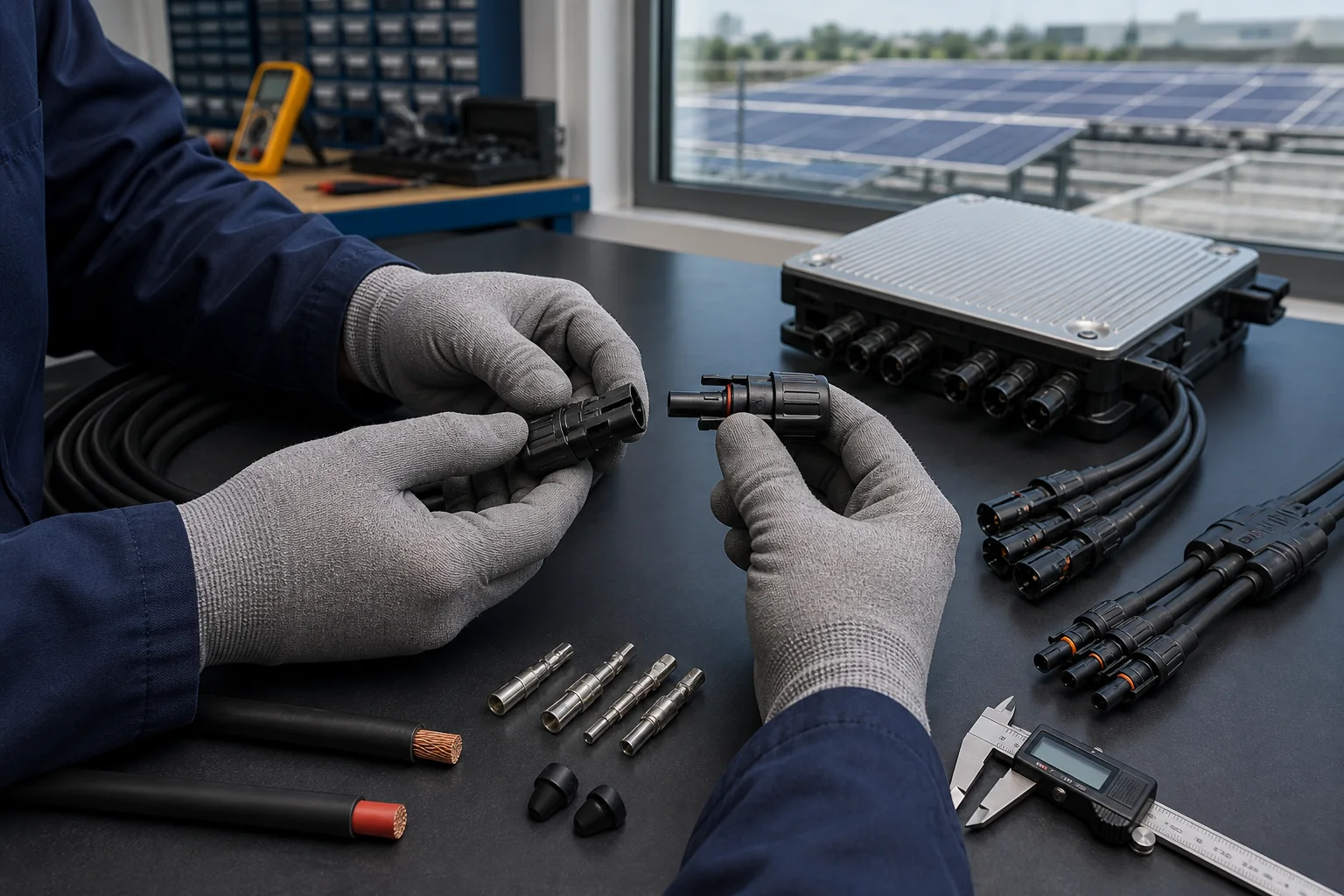 PV Connector and Cable Checks Before a Microinverter Purchase Order