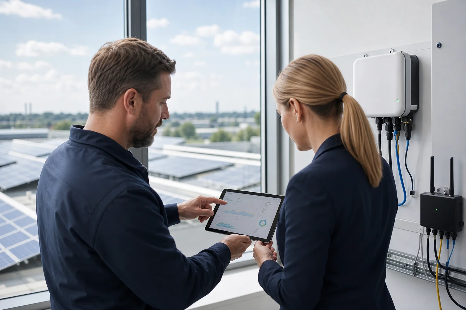Wi-Fi Microinverter Monitoring: Commissioning and Customer Handover