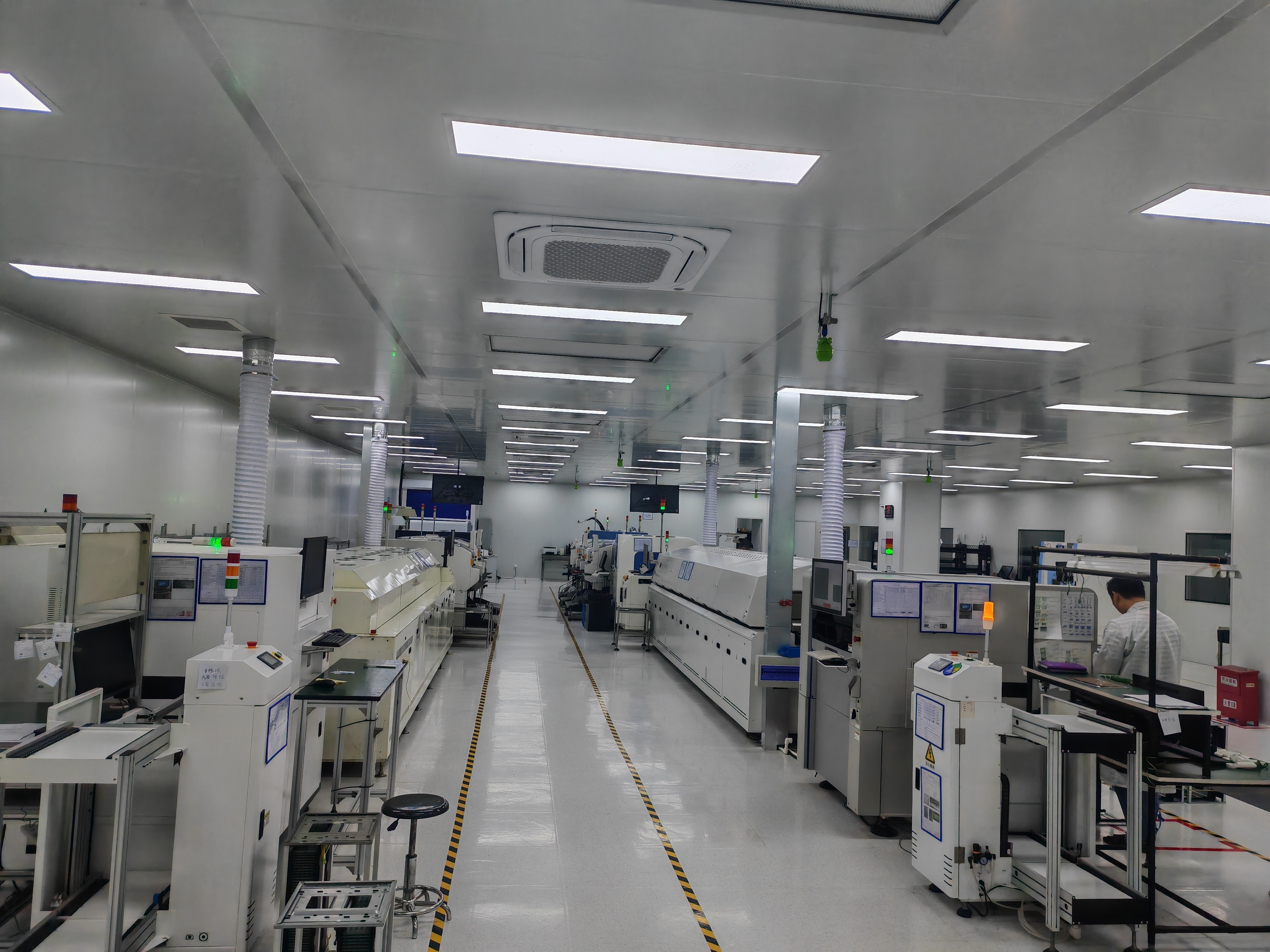 Electronics manufacturing production floor