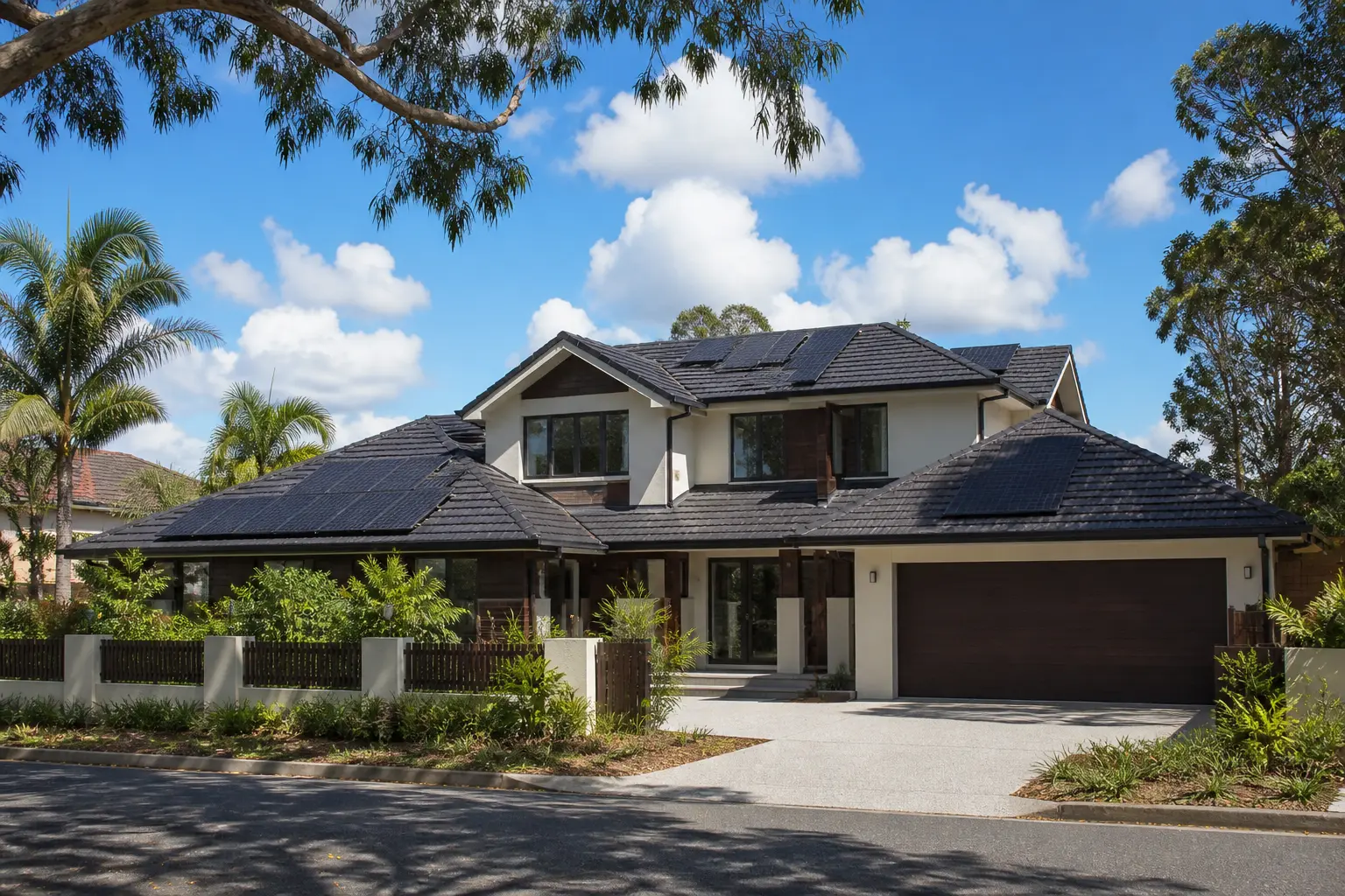 Complex Residential Roof